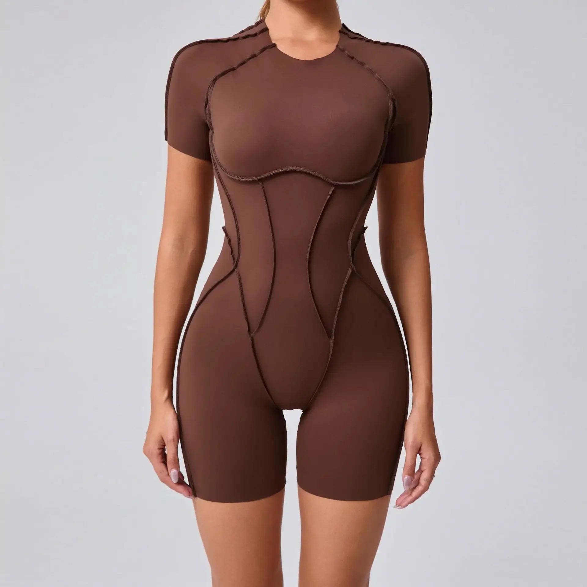 Nivelle Sculpt Open-back  jumpsuit