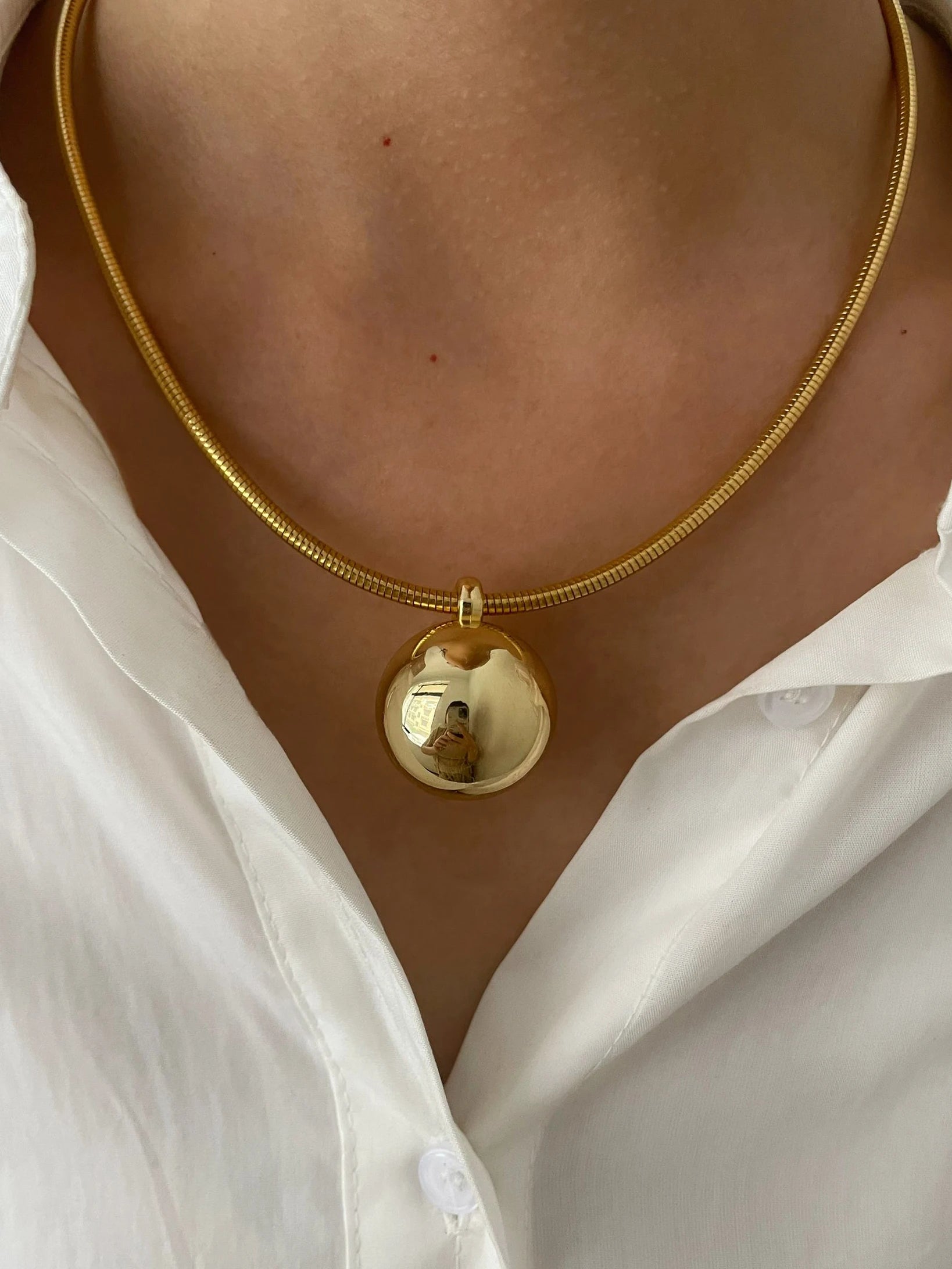Nirelle Signature Drop Pearl Necklace