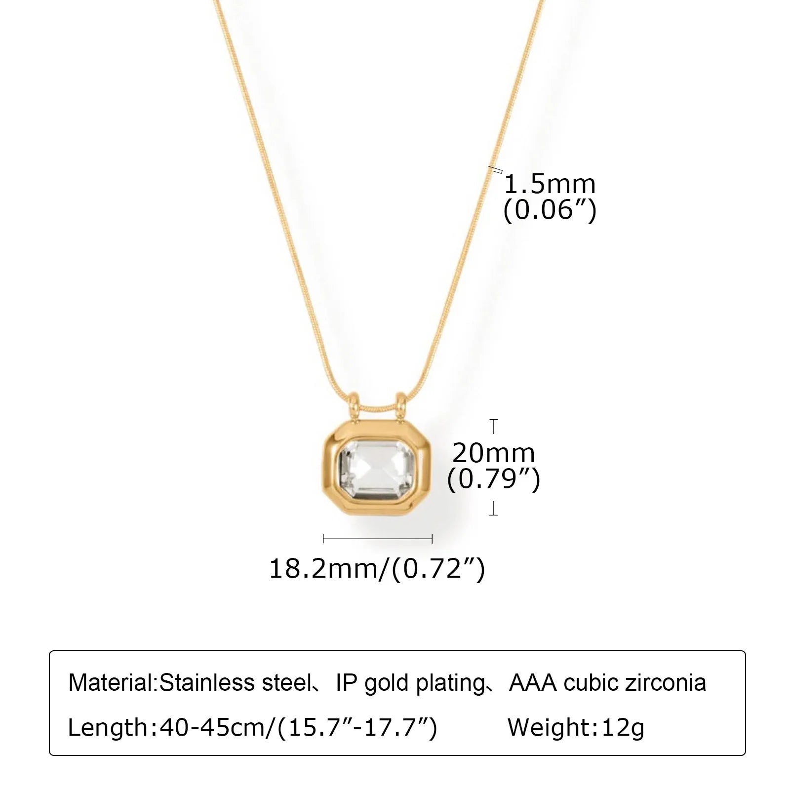 Nirelle Luxe Pendant Necklace
